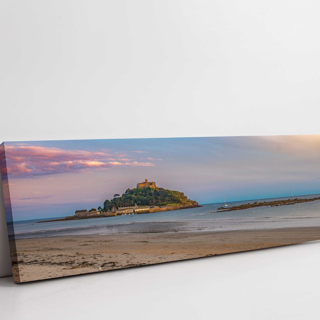 St Michael’s Mount Canvas Print – Cornwall Coastal Wall Art
