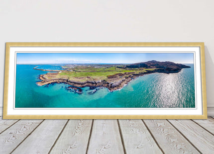 north stack and holyhead anglesey north waves Framed picture choice frames