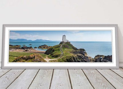 Llanddwyn Island and lighthouse, Anglesey, North Wales. Framed picture choice