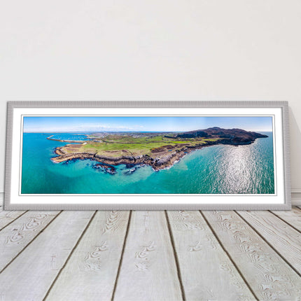 north stack and holyhead anglesey north waves Framed picture choice frames