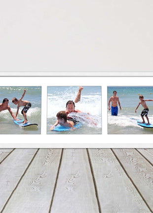 my picturesprinted and framed choice of frame any 3 pictures customised