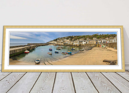 picture frame mousehole harbour cornwall ready to hang wall art home decor