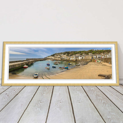picture frame mousehole harbour cornwall ready to hang wall art home decor