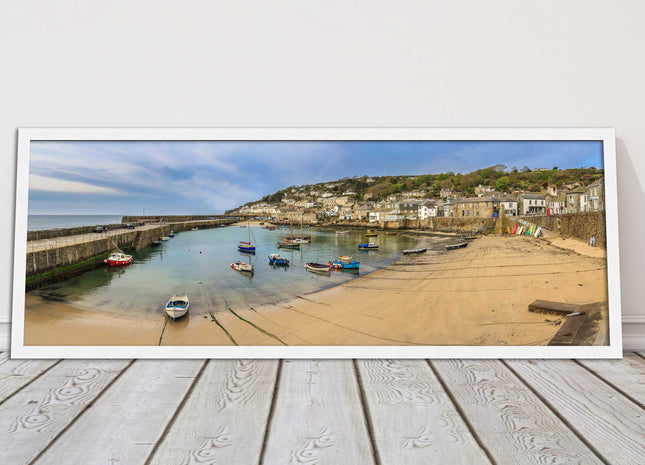 picture frame mousehole harbour cornwall ready to hang wall art home decor