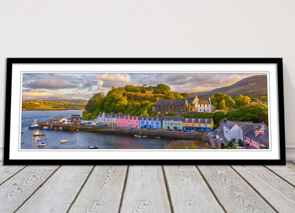 Isle of Sky. Panoramic framed picture print, Scotland. A choice of frames.