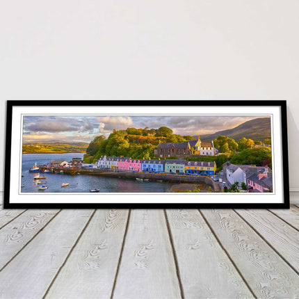 Isle of Sky. Panoramic framed picture print, Scotland. A choice of frames.