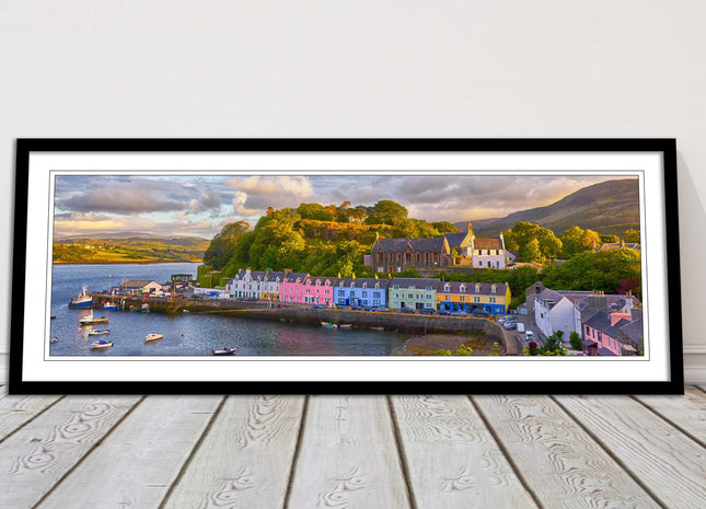 Isle of Sky. Panoramic framed picture print, Scotland. A choice of frames.