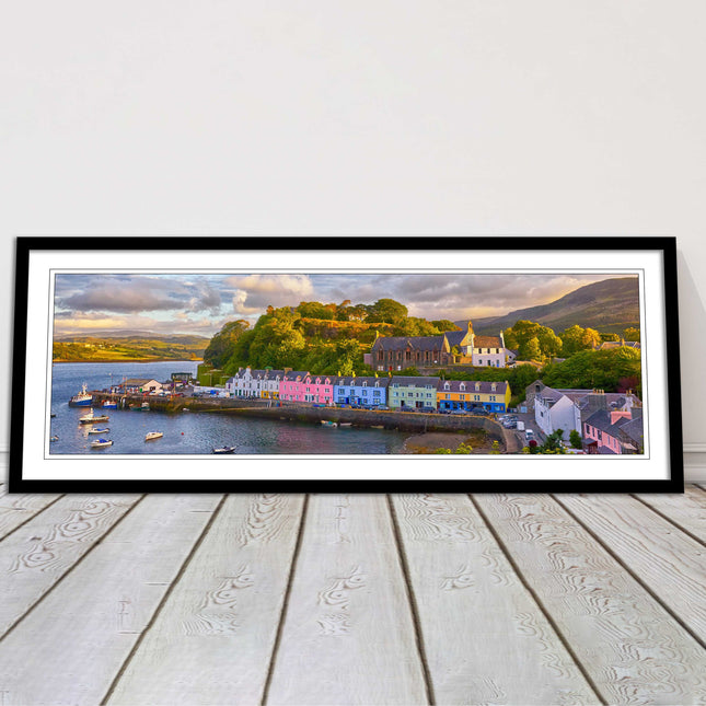 Isle of Sky. Panoramic framed picture print, Scotland. A choice of frames.