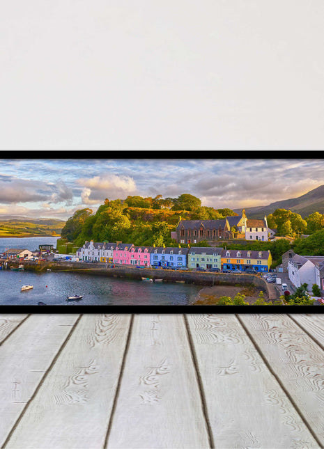 Isle of Sky. Panoramic framed picture print, Scotland. A choice of frames.