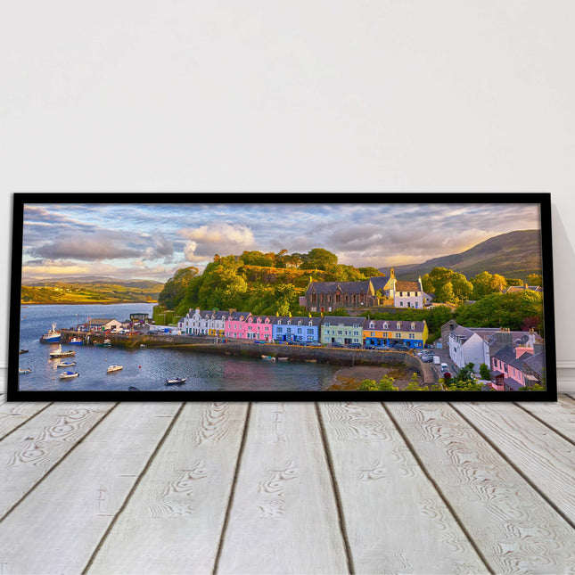 Isle of Sky. Panoramic framed picture print, Scotland. A choice of frames.