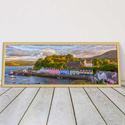 Isle of Sky. Panoramic framed picture print, Scotland. A choice of frames.