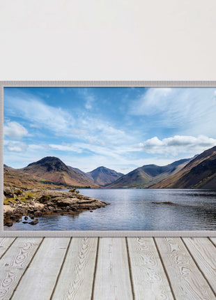 Wast Water in the Lake District. Framed picture print choice of frame colours