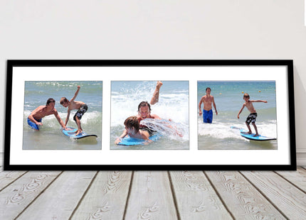 my picturesprinted and framed choice of frame any 3 pictures customised