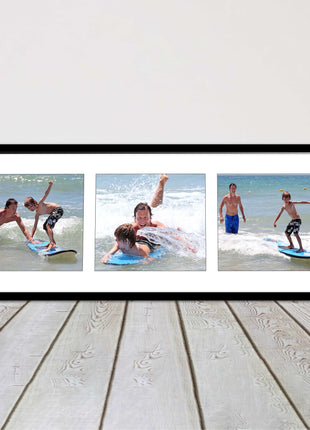 my picturesprinted and framed choice of frame any 3 pictures customised
