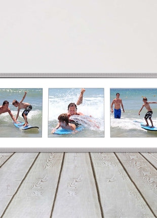 my picturesprinted and framed choice of frame any 3 pictures customised