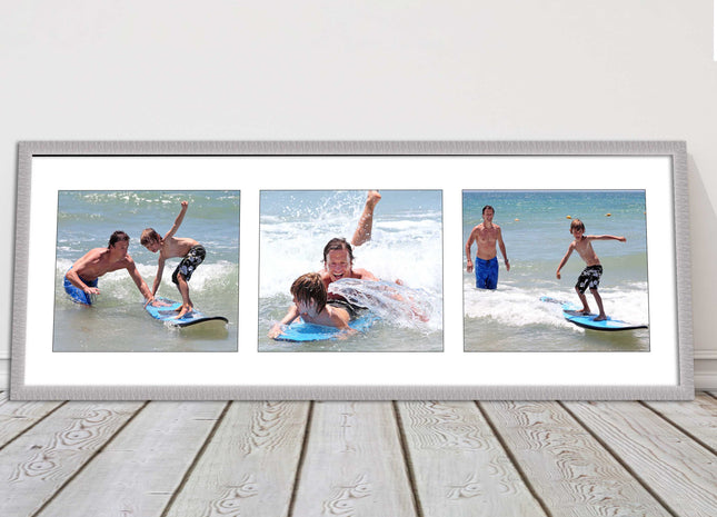 my picturesprinted and framed choice of frame any 3 pictures customised