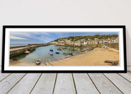 picture frame mousehole harbour cornwall ready to hang wall art home decor