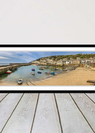 picture frame mousehole harbour cornwall ready to hang wall art home decor