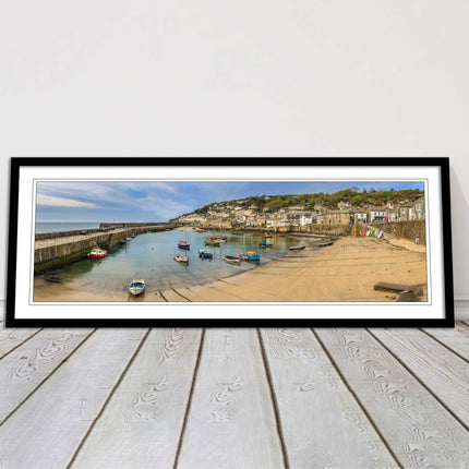 picture frame mousehole harbour cornwall ready to hang wall art home decor