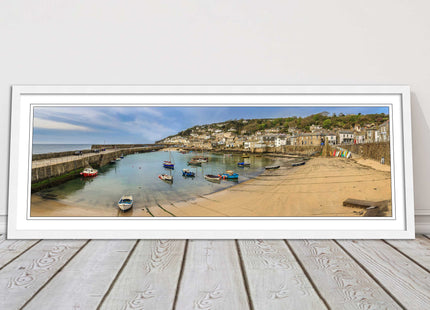 picture frame mousehole harbour cornwall ready to hang wall art home decor