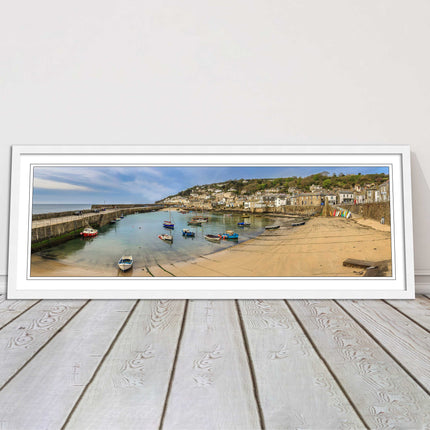 picture frame mousehole harbour cornwall ready to hang wall art home decor