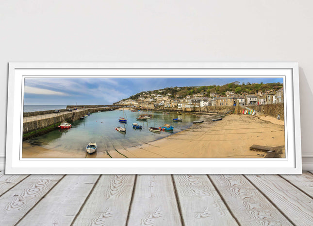 picture frame mousehole harbour cornwall ready to hang wall art home decor