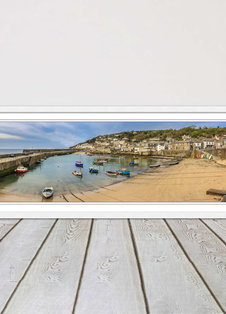 picture frame mousehole harbour cornwall ready to hang wall art home decor