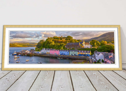 Isle of Sky. Panoramic framed picture print, Scotland. A choice of frames.