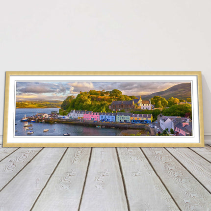Isle of Sky. Panoramic framed picture print, Scotland. A choice of frames.