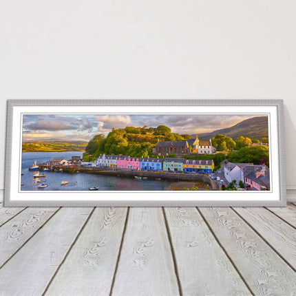 Isle of Sky. Panoramic framed picture print, Scotland. A choice of frames.