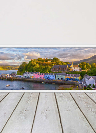 Isle of Sky. Panoramic framed picture print, Scotland. A choice of frames.