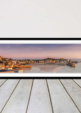 picture frame wall art st ives harbour cornwall sunrise ready to hang wall art