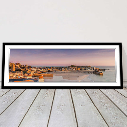 picture frame wall art st ives harbour cornwall sunrise ready to hang wall art