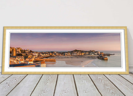 picture frame wall art st ives harbour cornwall sunrise ready to hang wall art