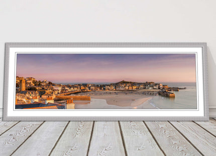 picture frame wall art st ives harbour cornwall sunrise ready to hang wall art