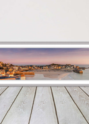 picture frame wall art st ives harbour cornwall sunrise ready to hang wall art