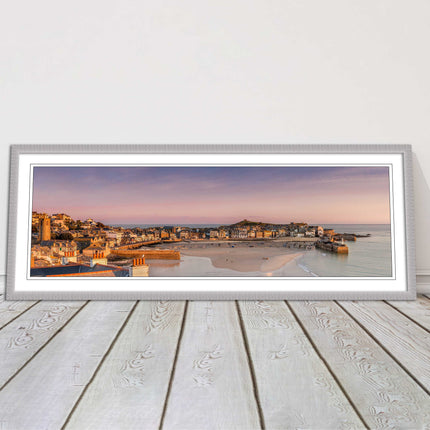 picture frame wall art st ives harbour cornwall sunrise ready to hang wall art