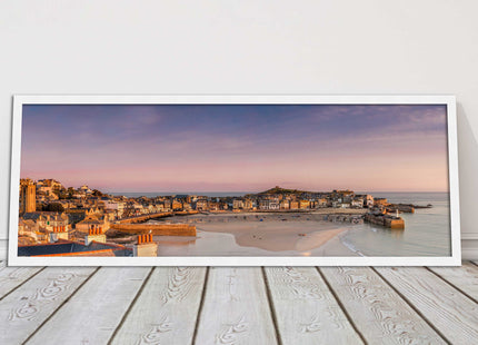 picture frame wall art st ives harbour cornwall sunrise ready to hang wall art