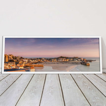 picture frame wall art st ives harbour cornwall sunrise ready to hang wall art