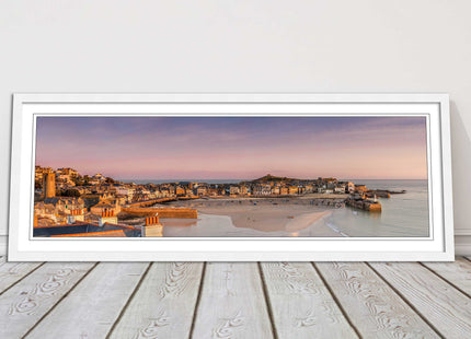 picture frame wall art st ives harbour cornwall sunrise ready to hang wall art