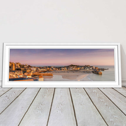 picture frame wall art st ives harbour cornwall sunrise ready to hang wall art