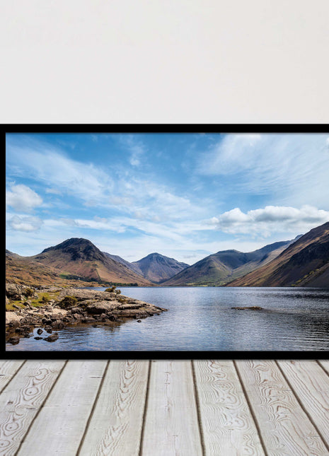 Wast Water in the Lake District. Framed picture print choice of frame colours