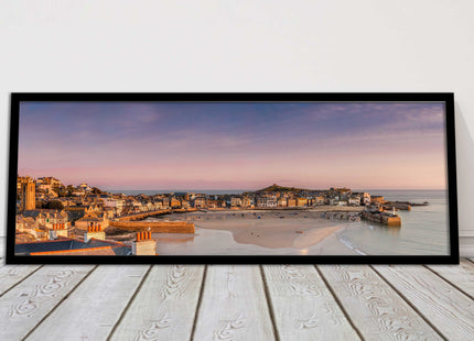picture frame wall art st ives harbour cornwall sunrise ready to hang wall art