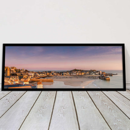 picture frame wall art st ives harbour cornwall sunrise ready to hang wall art