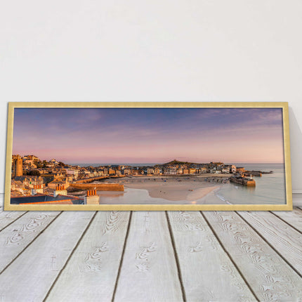 picture frame wall art st ives harbour cornwall sunrise ready to hang wall art