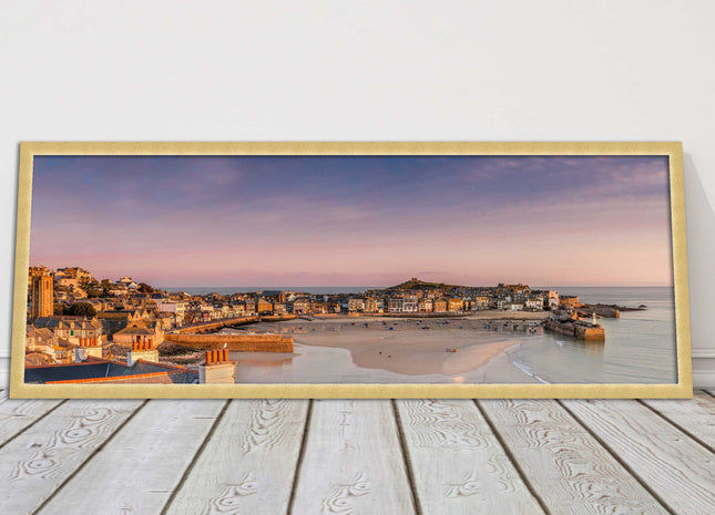picture frame wall art st ives harbour cornwall sunrise ready to hang wall art