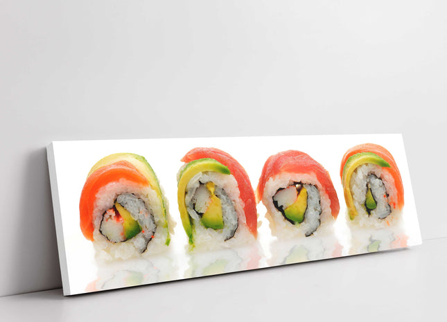 Sushi Ideal kitchen picture canvas picture print panoramic