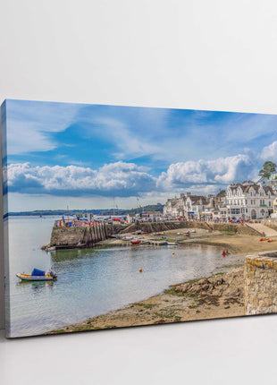 St Mawes Harbour, Cornwall south coast canvas picture print