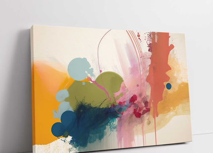 Colourful abstract image. Canvas picture print. Wall art