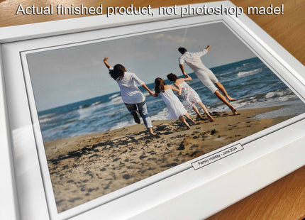 framed picture frame and print included any picture printed a4 and a3